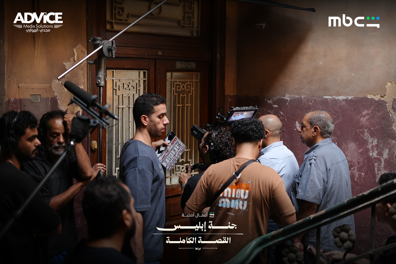 من كواليس تصوير قصة جنة إبليس